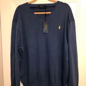 Blue Polo Sweater